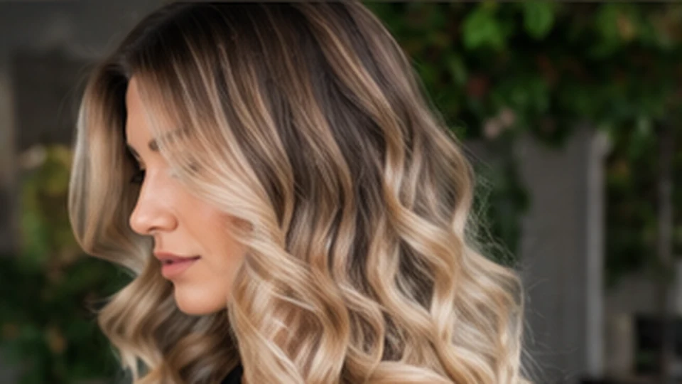 Ombre ve saç renklendirme uygulaması